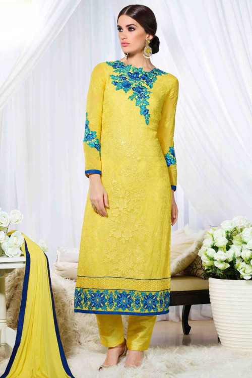 Georgette dress materials clearance
