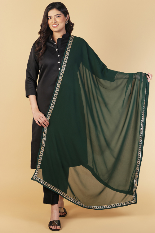 green dress matching dupatta Fresh Lime Green Floral Butta Printed Design Cotton Anarkali Salwar Suit  with Dupatta main image 0