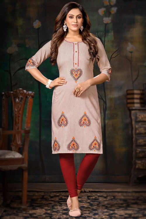 Embroidered kurtis best sale