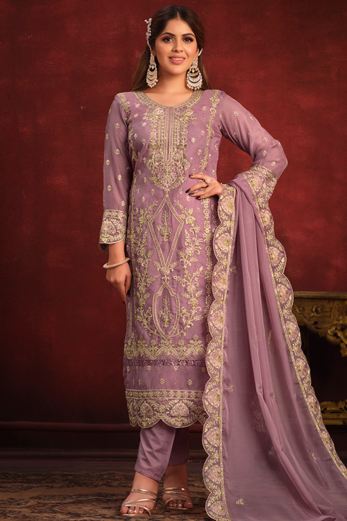 Organdy best sale salwar suit