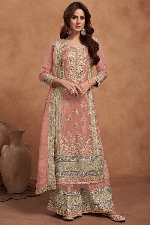 Cotton silk pakistani suits top