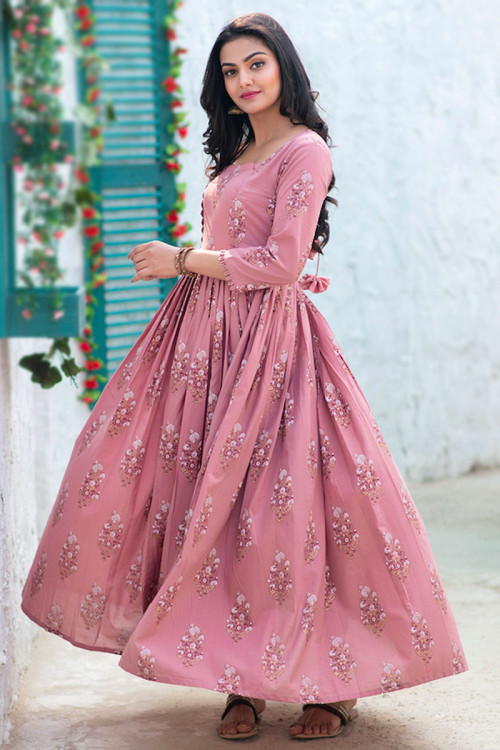 Buy Fashobazzar Embroidered Anarkali Long Gown  Pakistani Salwar Suit Gown  for women  SemiStitched Net Koti and Top With Duppata or Embrodered  Bottom at Amazonin