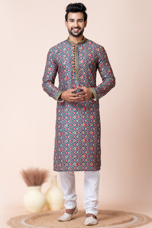 Buy 54 3XL Size Cotton Kurta Pajama Online for Men in USA
