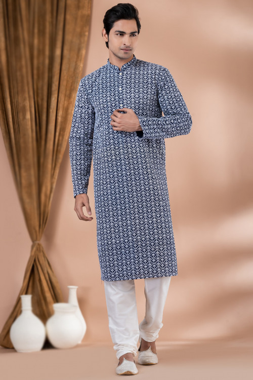 Buy 52 XXL Size 5 to 10 Discount on Full Sleeve Kurta Pajama Online for Men in UK