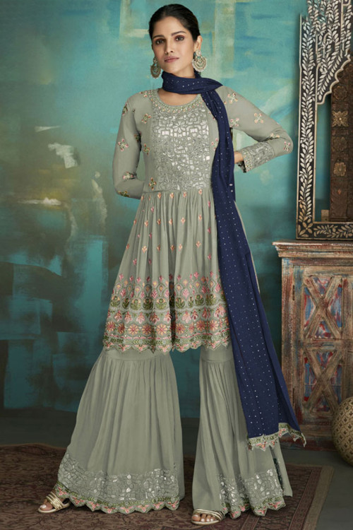 Fancy frock suit online design
