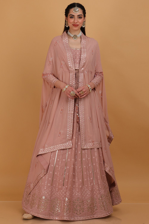 Multi Colour Wedding Silk Readymade Lehenga Choli