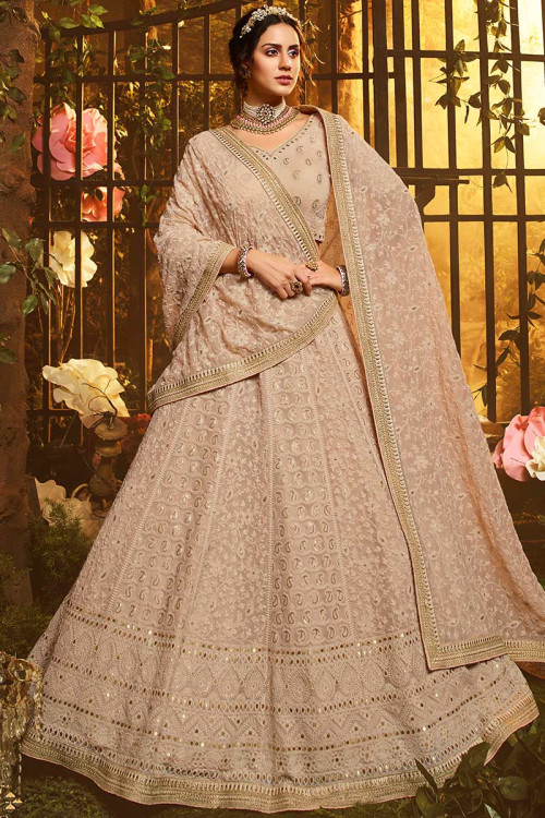 Buy Chikankari Lehenga Online Bridal Wedding More UK