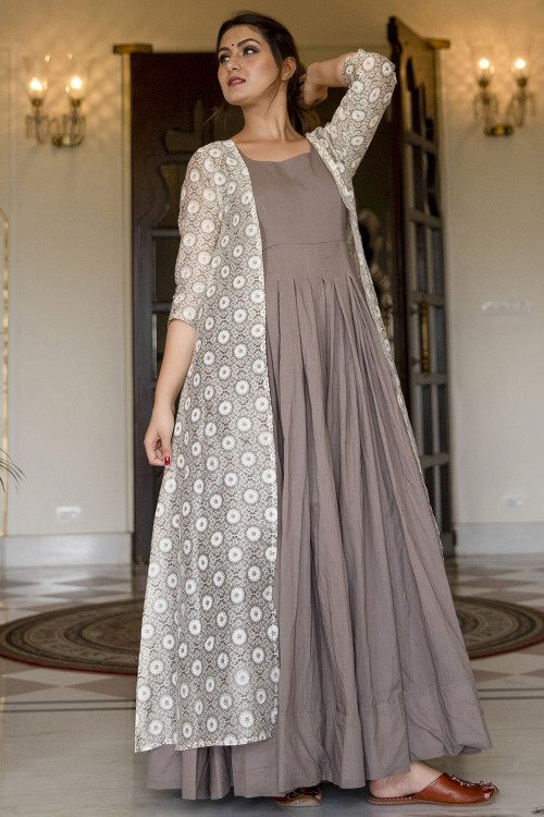 Casual wear gowns new arrivals