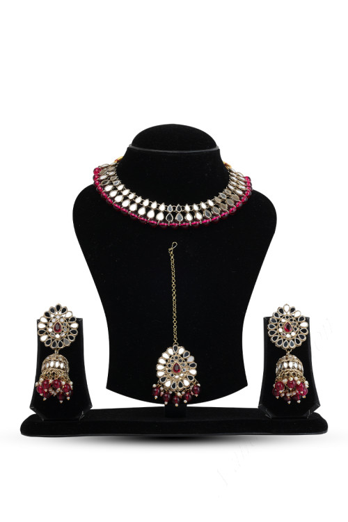 Anya Green Necklace Set – Asian Bridal Jewellery UK | Indian Jewellery in  London | Goenka Jewels