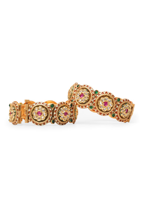 New gold new arrivals kangan design 2018