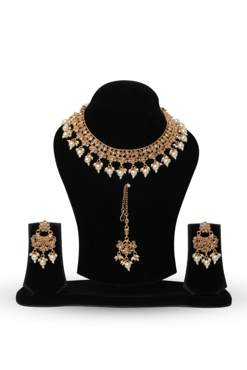Necklace Sets For Women Crystal Necklace Jewellery Sets