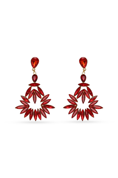 Gold Inscribed Drop Earrings with Soft Rubber Back