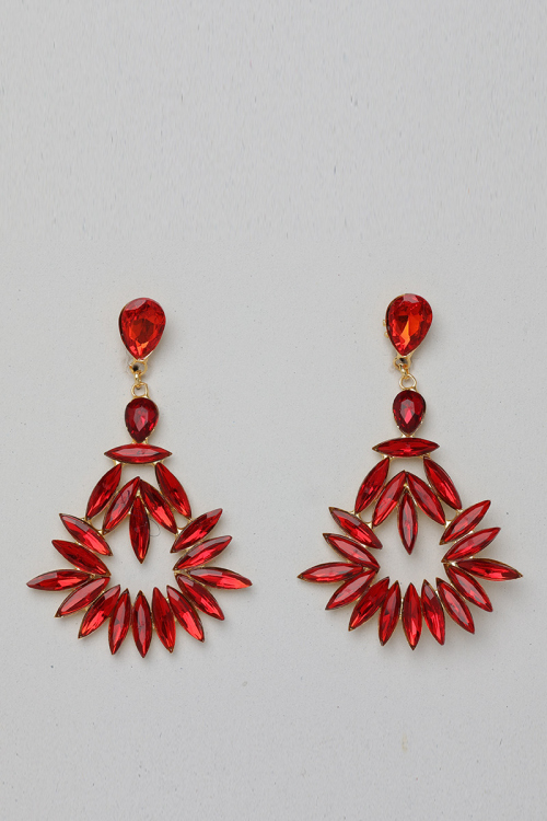 Gold Inscribed Drop Earrings with Soft Rubber Back