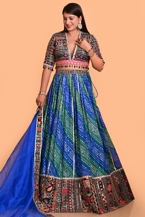 Buy Ready to Wear Cotton Lehenga Choli Online for Women in UK