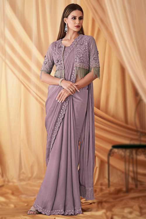 Jacket saree blouse online deals