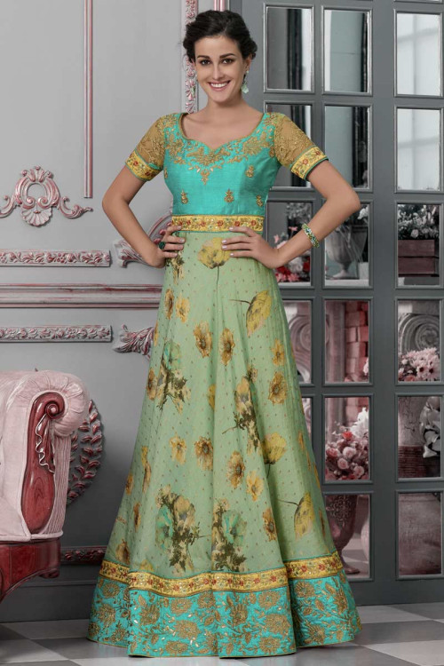 Latest churidar half sleeve designs top