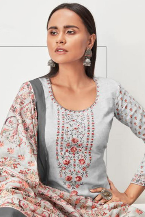 cotton trouser suit
