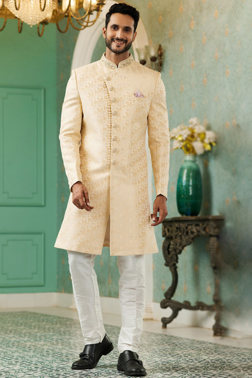 Peach traditional wedding attire online