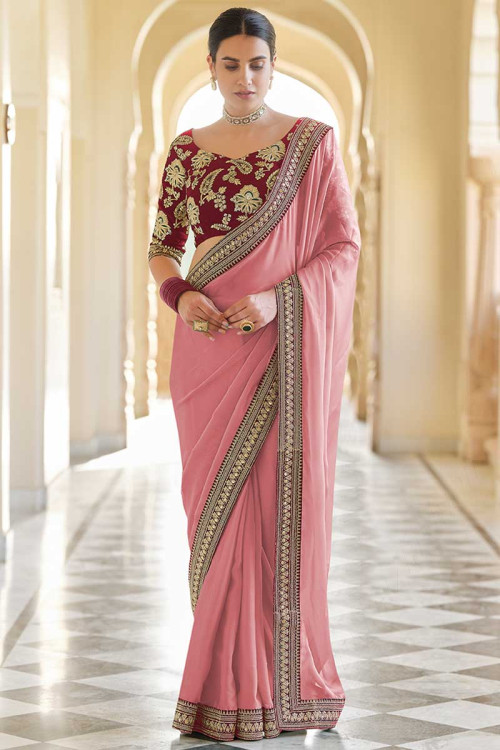 Organza plain sarees best sale online