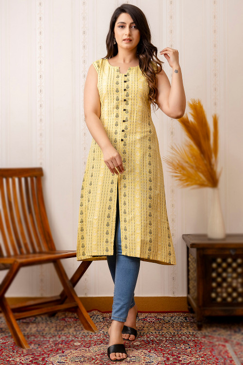 Buy Front Slit 10 to 20 Discount on Handloom Kurtis Kurtas Online for Women in UK