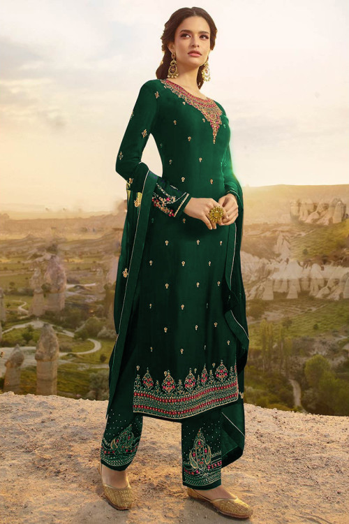 Amazon.com: Wedding Wear Designer Punjabi Patiala Suits Stitched Fancy  Diamond Worked Trouser Patiyala Suit (Choice-1, XS-36) : Clothing, Shoes &  Jewelry
