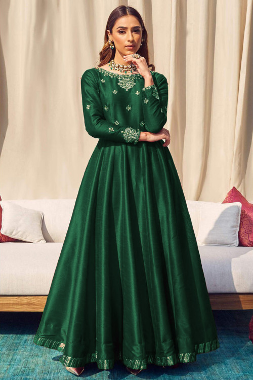 Ground outlet frock suit