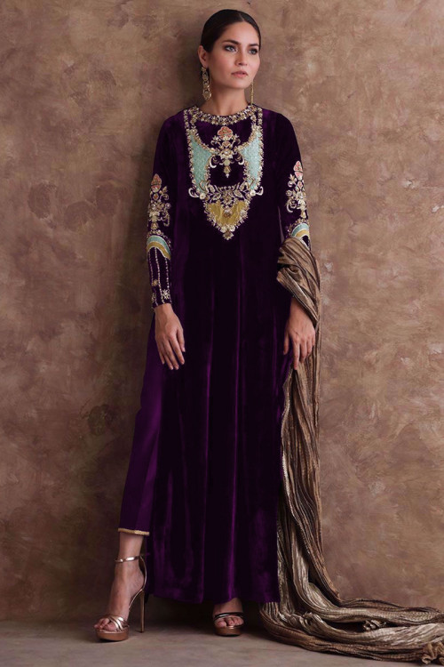 Purple patch dresses outlet