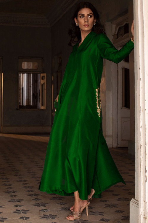 Raw silk salwar suits deals