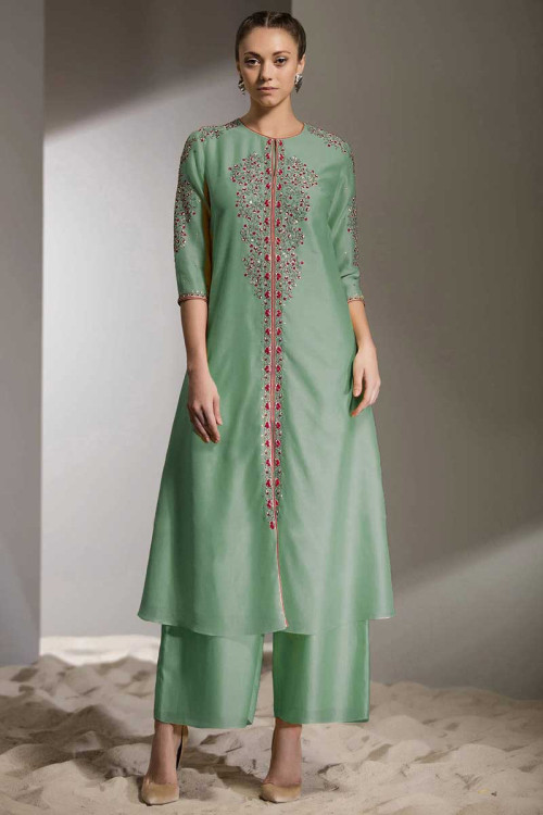 Anarkali with palazzo pants online outlet