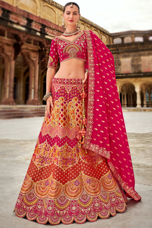 Designer lehenga choli for marriage store