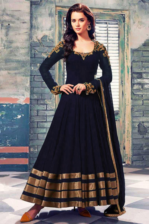 Buy Full Sleeve Square Neck Churidar Suits Online for Women in Malaysia