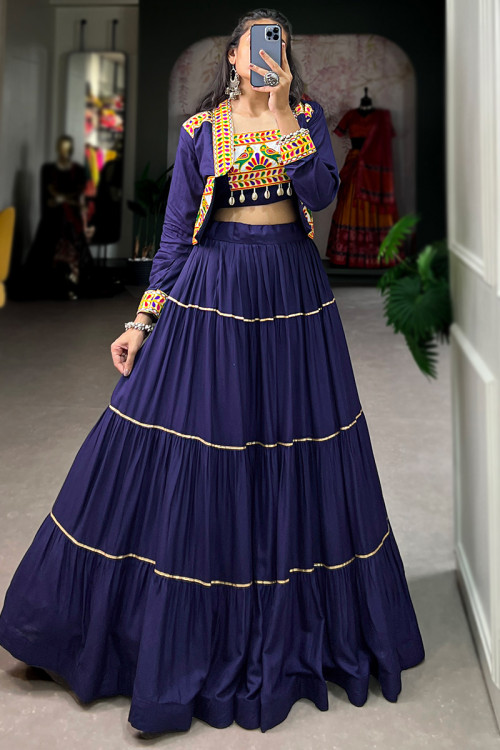 Buy Jacket Style Sangeet Traditional Plus Size Lehenga Choli Online for Women in USA