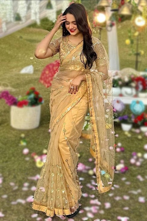Light weight silk sarees for party shop