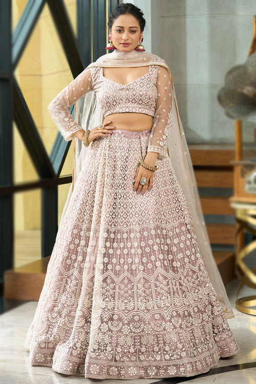 Full sleeve lehenga choli top