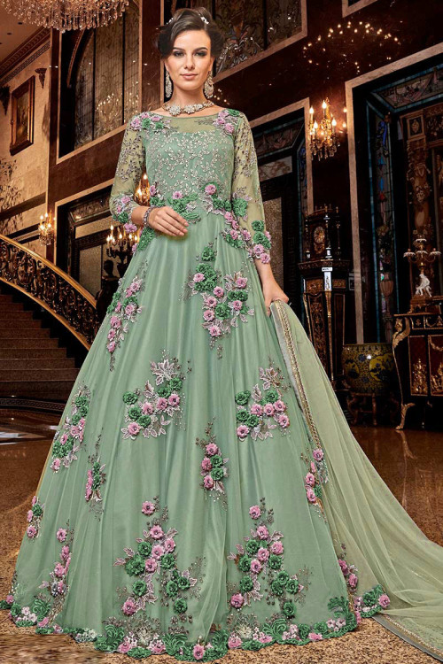 Floor length salwar suits new arrivals