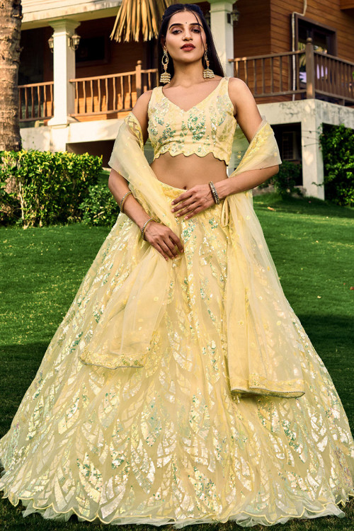 Indo western net lehenga deals