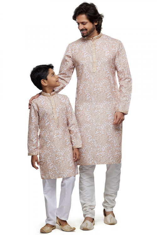 Presenting Matching Father Son Traditional Outfits at Andaaz Fashion