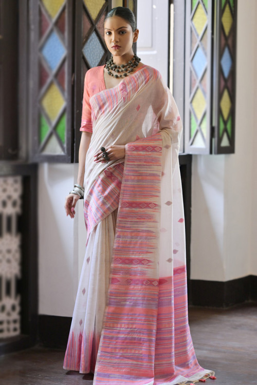 Cotton sarees with low price new arrivals