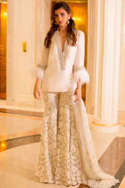 Buy Straight Cut Mirror Work Punjabi Salwar Kameez Online for Women in Malaysia