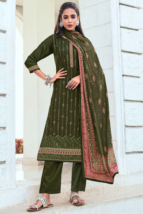 Buy Straight Pant Lohri Chiffon Plus Size Trouser Suits Online for Women in UK