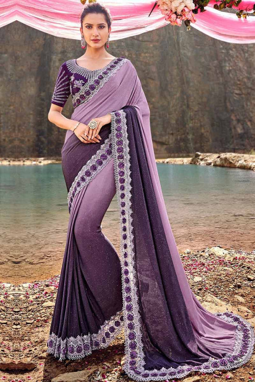 CREPE SAREES FOR WOMEN, CREPE PARTY WEAR SAREES, CREPE WEDDING SAREES,  DAILY WEAR SAREES