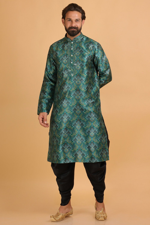 Buy Men's Pathani Kurta Shalwar Short Sleeves Kurta Pajama /pants Panjabi  Designer Gent's Top Bottom for Men's, 100% Cotton Solid Mustard Color  Online in India - Etsy