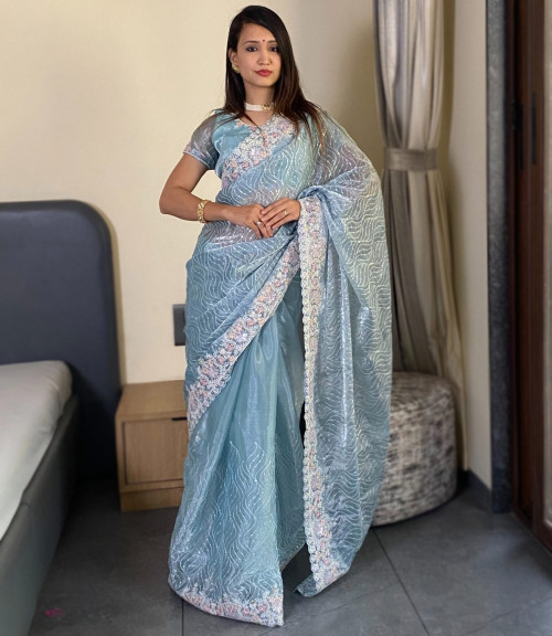 New Arrival Party Wear Sarees Online Andaaz Fashion