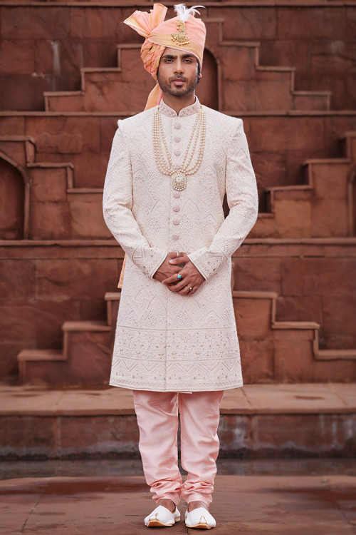 Buy 34 XS Size Georgette Dabka Work Indian Dresses Online for Men in USA