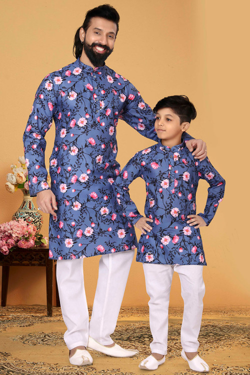 Dad Son Matching Outfits for a Traditional Look