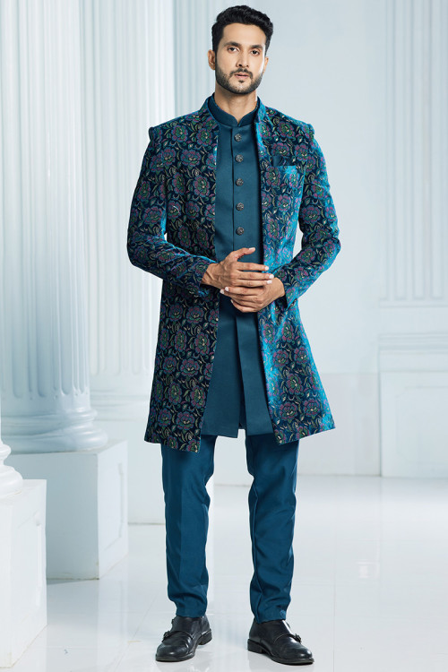 Buy Indo Western Engagement Indian Dresses Online for Men in USA