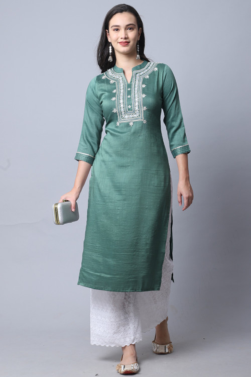 Chinese collar kurtis online new arrivals