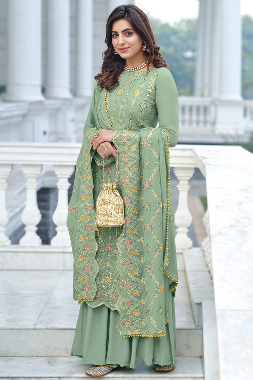 Chiffon palazzo suits cheap