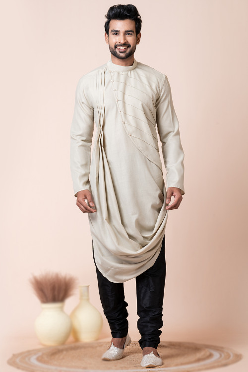 Beige Kurta Pajama Buy Beige Kurta Pajama for Men Online in UK