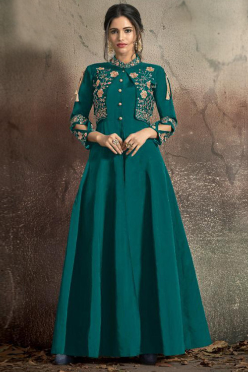 Buy Jacket Style Anarkali Suits Online Women Anarkali Salwar
